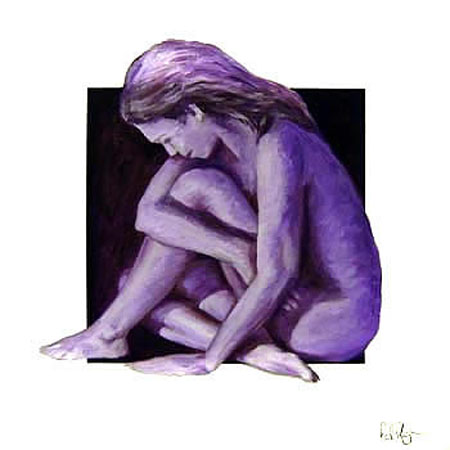 Contemplating in Lavender