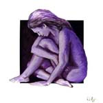 Contemplating in Lavender